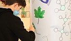 Öğrencilerimiz Sanatsal Yorumlarıyla Okul Koridorlarımızı Renklendiriyor 
