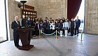 Öğrencilerimizden Cumhuriyetimizin 102. Yılında Anıtkabir Ziyareti