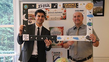 23 Eylül Sonbahar Ekinoksunu Lise Öğrencilerimizle Birlikte İnceledik