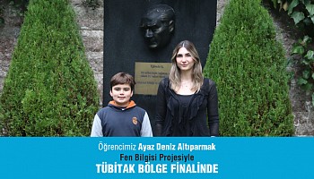 Öğrencimiz Fen Bilimleri Projesiyle TÜBİTAK Bölge Finallerinde!