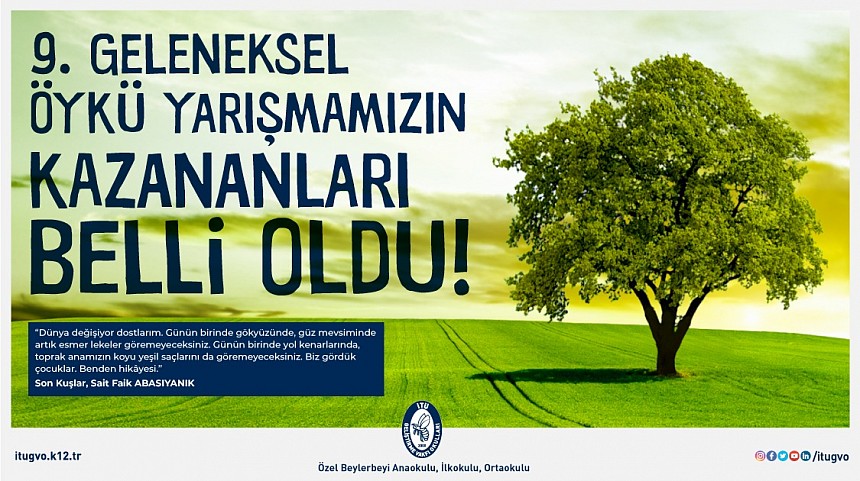 Çevre Konulu Öykü Yarışmamızın Kazananları Belli Oldu!
