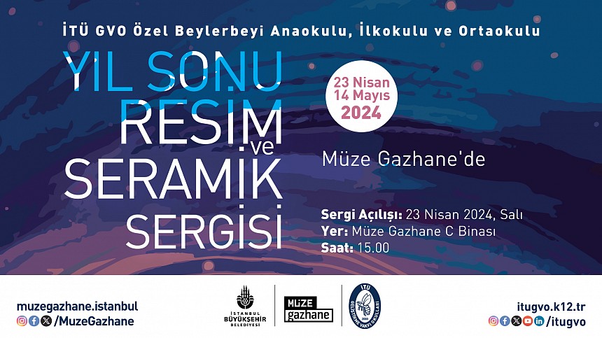 Çevreci ve Sanatsever Öğrencilerimizin Yaratıcı Çalışmaları 3. Kez Müze Gazhane'de!